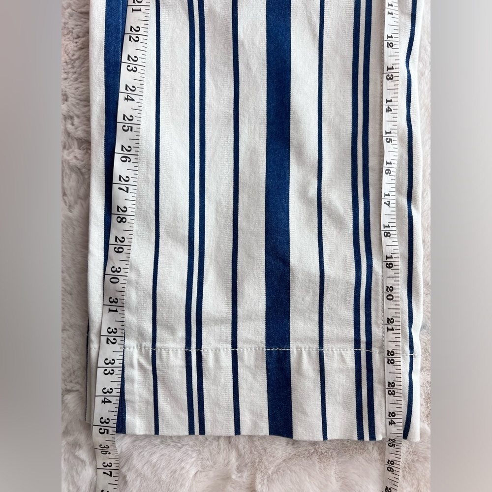 Anthropologie Capitaine striped high waisted Wide leg pants Size 0 - Picture 9 of 9